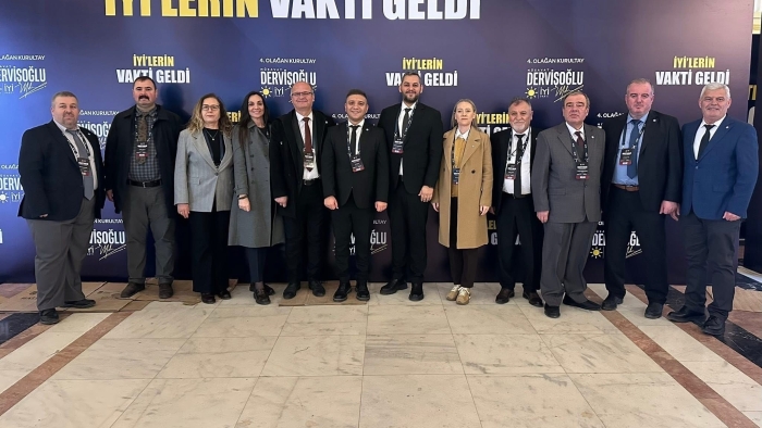 İYİ PARTİ İL BAŞKANI ŞAHİN: “KURULTAYIMIZIN PARTİMİZE, MİLLETİMİZE VE AZİZ VATANIMIZA HAYIRLI OLMASINI TEMENNİ EDİYORUM”